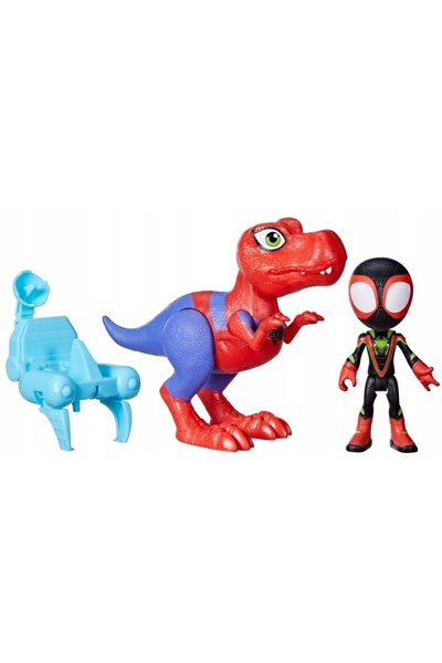 Hasbro SPIDEY ȘI SUPER KUMPLE SET FIGURINE MILES SPIN MORALES ȘI SPIDEY-REX