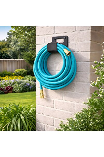 Real Garden Furtun de grădină flexibil extensibil 5-15m Pistol de pulverizare...