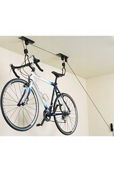 NO BRAND Sistem de agățare pe tavan pentru biciclete, cu coborâre