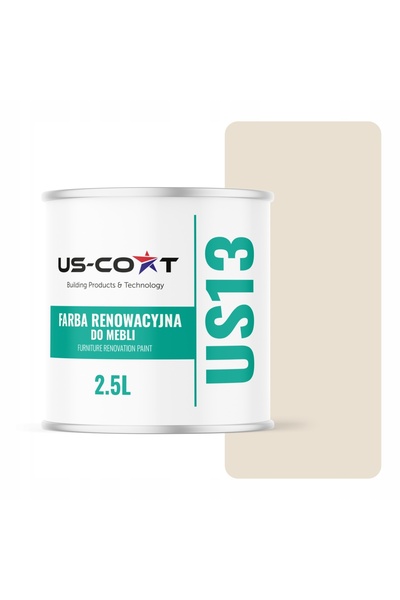 NO BRAND Vopsea pentru mobilier de bucătărie FRONTOS CREAM RAL 9001 Lucios 2,5L