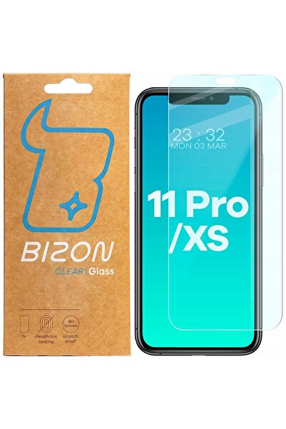 NO BRAND Sticlă pentru ecran + sticlă pentru cameră Bison pentru iPhone 11 Pr...