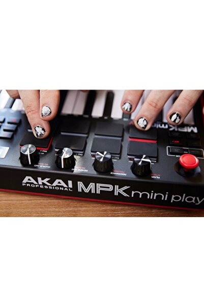 NO BRAND Akai MPK Mini Play 3 Claviatură de control MIDI USB cu difuzor de su...
