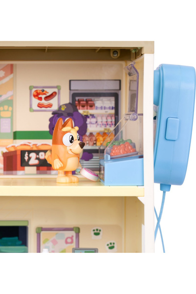 bluey SUPERMARCHET cu set de joacă cu figurine Bingo pentru copii de la 3 ani...