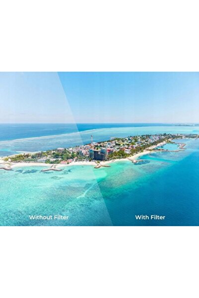 K&F CONCEPT Set de filtre polarizante PL UV ND ND8 ND16 ND32 ND64 6 în 1 pent...