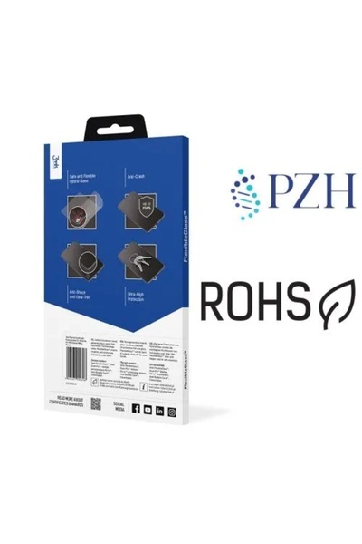3MK Sticlă hibridă pentru iPad generația 11 / 10, 2025 / 2022, sticlă de prot...