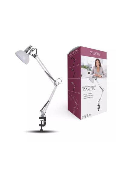 NO BRAND Lampă de desen cu braț. Lampă de birou din metal, cu fixare prin înș...