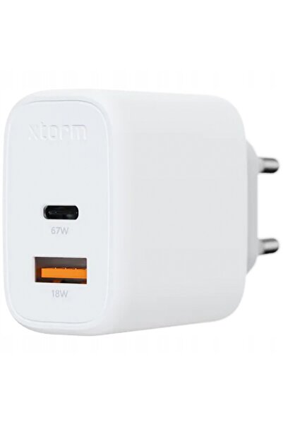 NO BRAND Încărcător rapid USB-C GaN2 67W USB tip A cu încărcare dublă Xtorm