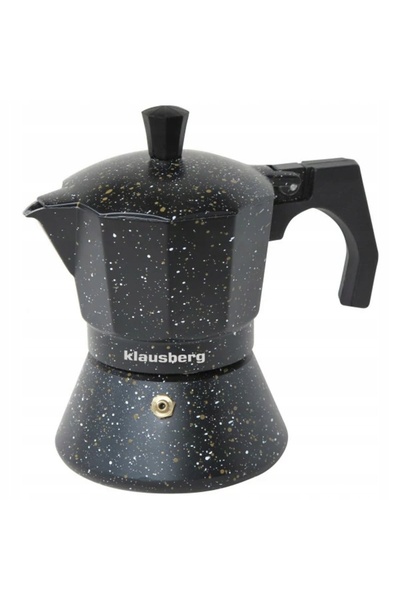 Konighoffer KAWIARKA INDUCTION Infuzor Italian Negru Granit Marmură 300ml