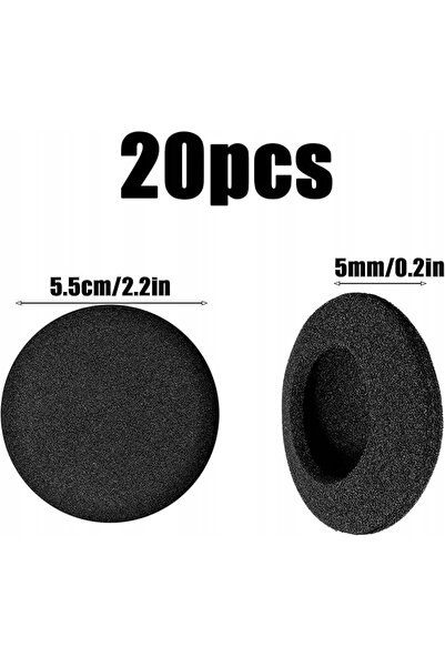 NO BRAND Dopuri de urechi din spumă de 55 mm, de înlocuire, cu elasticitate r...