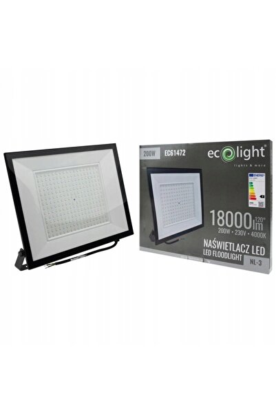 ecolight Proiector LED etanș de exterior NL3 200W 4000K 90lm/W IP65