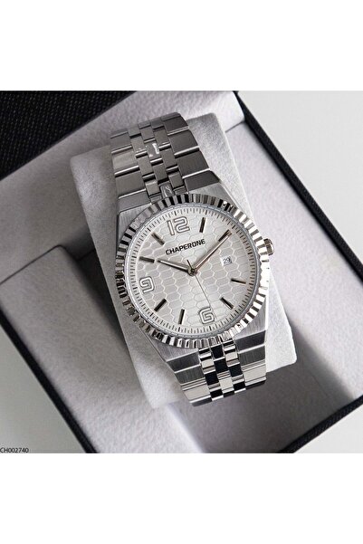 Chaperone Ch002740 Men's Wristwatch with Steel Strap