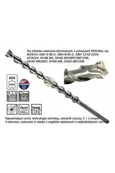 Bosch Burghiu SDS-MAX Speed-X 18/400/520mm MAX-7