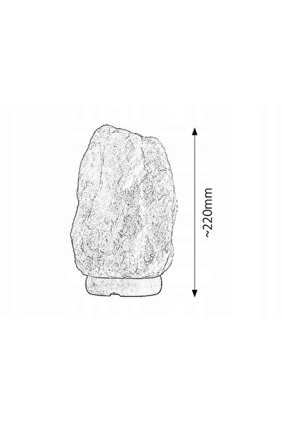 Rabalux Lampă decorativă de sare de masă ROCK 4127 + GRATUIT