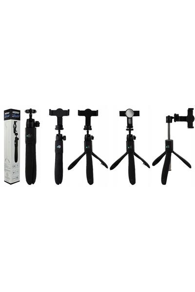 K05 Selfie stick, trepied pentru telefon, telecomandă Bluetooth, trepied