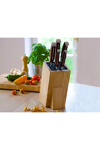 Ambition Suport universal pentru cuțite, din lemn deschis, 26 cm
