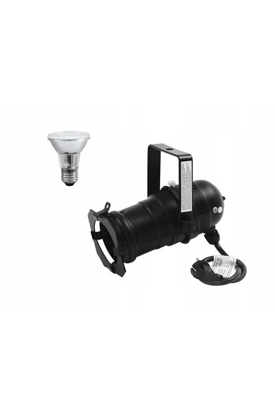 NO BRAND EUROLITE REFLEKTOR PAR-20 SPOT BK + PAR-20 230V SMD 6W LED 3000K