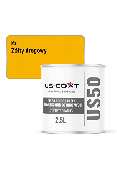 NO BRAND Vopsea protectoare rezistentă pentru pardoseală de beton, galben RAL...