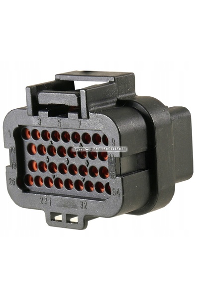 NO BRAND ECU 34 PIN CONECTOR COMPUTER CUBIC KOD1