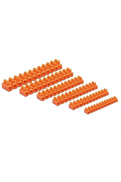ecolight Conector bloc terminal de cablu, 12 căi, 10mm, 10 bucăți, 15A