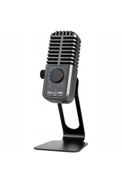 NO BRAND IK Multimedia iRig Stream Mic Pro – microfon USB și interfață audio