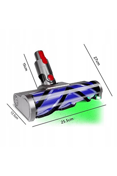 bedee PERIE TURBO CU LED PENTRU ASPIRATOR DYSON V8 V10 V11 V15 LUMINĂ VERDE 2...