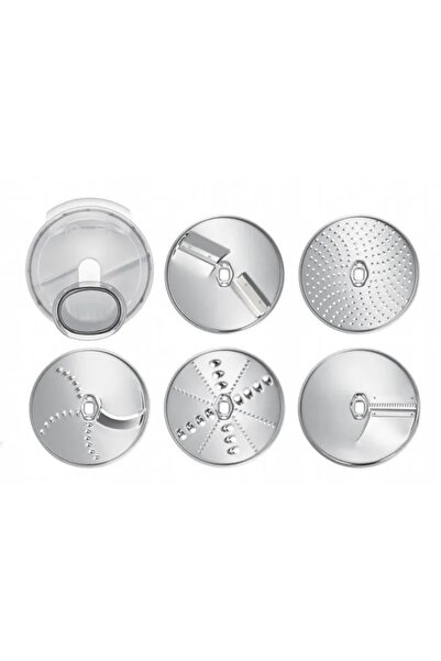 Bosch VeggieLove MUZ5VL1 Tocător cu 5 discuri, set de capace și împingătoare