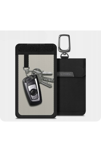 Spigen Husă RFID tip cușcă Faraday pentru chei inteligente de înaltă securitate