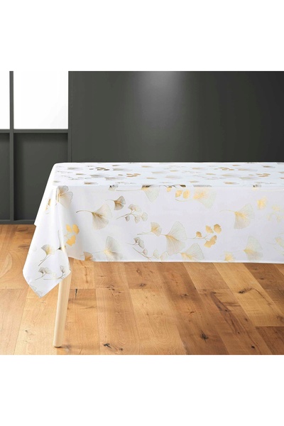 Douceur D'INTERIEUR FAȚĂ DE MASĂ DREPTUNGULARĂ albă cu design MILORZĄB 150x240