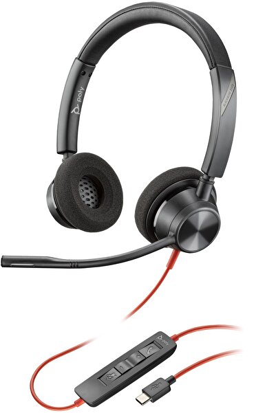 Poly HP Blackwire 3320 Căști stereo cu fir 8X219AA