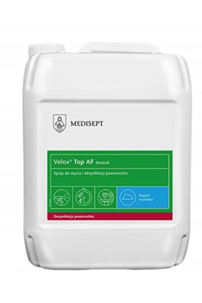 NO BRAND Lichid pentru dezinfectarea suprafețelor MEDISEPT VELOX TOP AF 5L ne...
