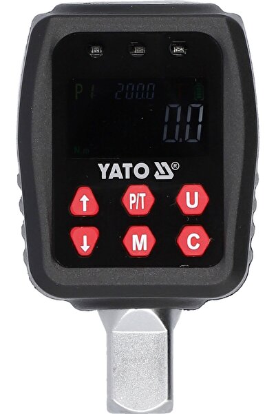 yato ADAPTOR ELECTRONIC DE TORZĂ 1/2 " 10-200NM AFIȘAJ LCD YT07535