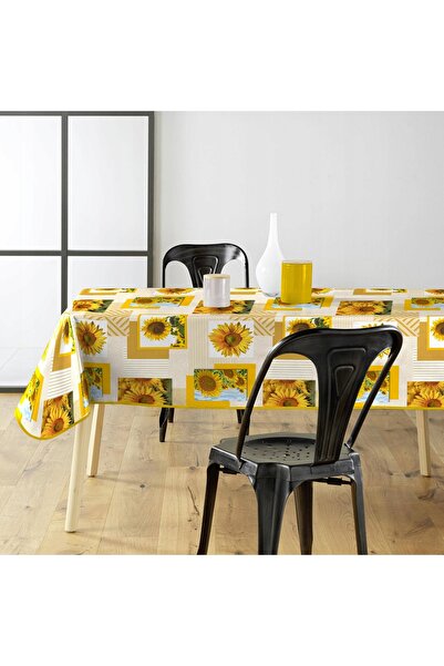 Douceur D'INTERIEUR FAȚĂ DE MASĂ DREPTUNghiulară 140x240 GALBEN FLOAREA-SOARE...
