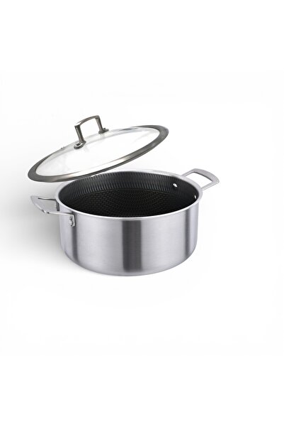 Masterpan Borcan de miere din oțel inoxidabil, 26 cm, solid