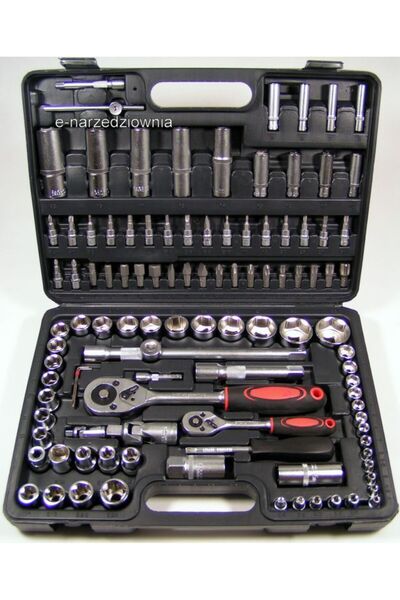 yato SET DE SCULE COMBINAT CU CHEI CU TUBULARE 108 PIESE + BITURI 40 PIESE
