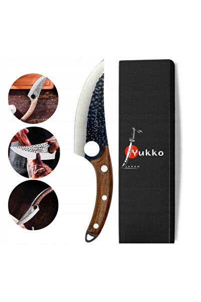 NO BRAND Cuțit de vânătoare japonez, lucrat manual, forjat, profesional, ascu...