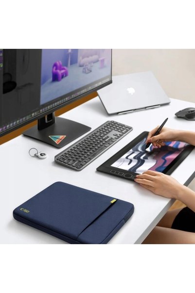 Tech-Protect Husă laptop Defender 13-14 " Albastru marin