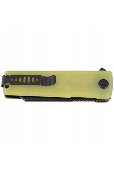 NO BRAND Cuțit EDC Kubey Knife Sailor Yellow G10, AUS-10 cu finisaj negru, de...