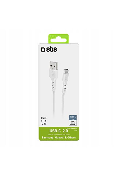 NO BRAND Cablu SBS USB-A la USB-C 1.5M pentru încărcare și transfer de date s...