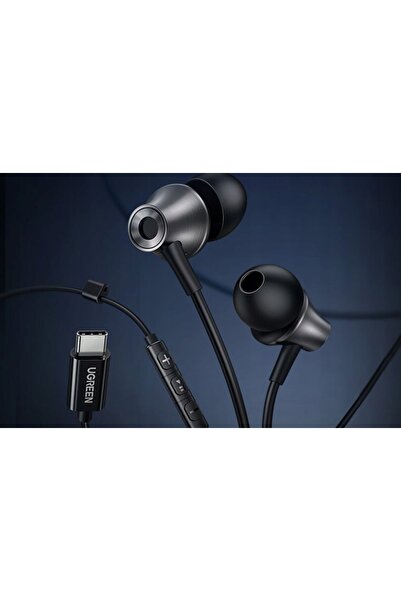 Ugreen Căști wireless EP105 cu mufă jack de 3,5 mm pentru telefoane mobile și...