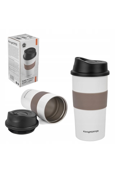NO BRAND Cana termică, termos 440ml pentru cafea și apă