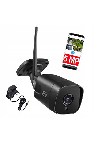 NO BRAND Cameră de exterior IP WiFi 5MPx, detecție umană, AUDIO