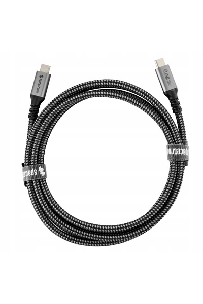 Spacetronik Cablu USB-C la USB-C 4.0 40Gbit/s 1.8m în cutie