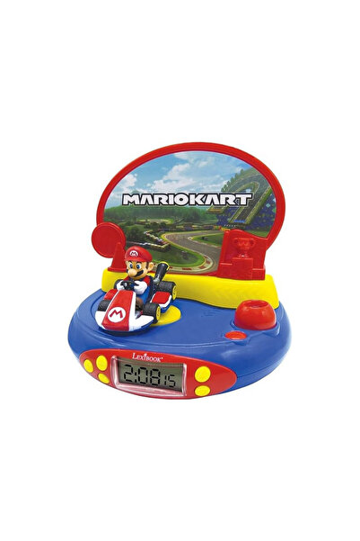 LEXIBOOK Ceas deșteptător Mario Kart - Ceas cu proiector RP500NI