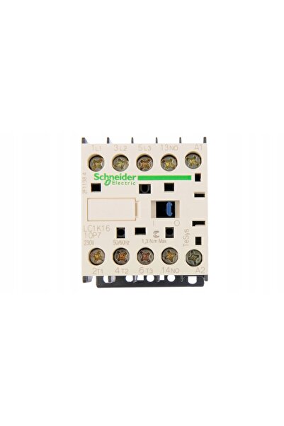 Schneider Electric Contactor de putere motor AC3 16A 3P 1NO, bobină 230VAC, t...