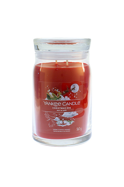 Yankee Candle Коледна вечерна емблематична голяма свещ, 567 г