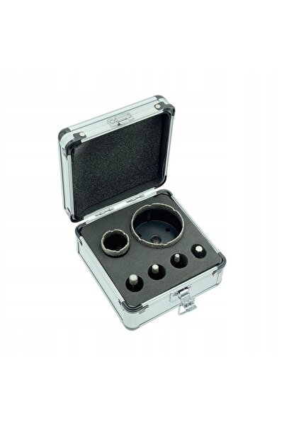 NO BRAND Set burghie cu vârf diamantat pentru granit 6-68