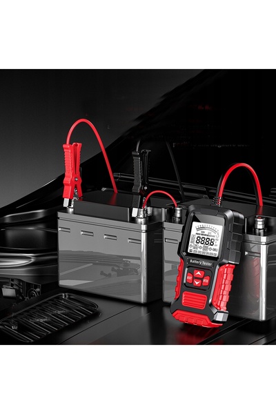 Foxsur TESTER DIGITAL DE BATERII 12V 24V FBT-300 3Ah - 200Ah