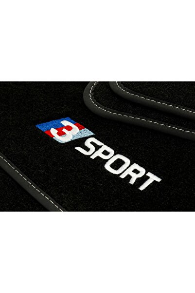 NO BRAND Covorașe de podea sport din velur pentru BMW 3 E46 E90 F30 G20