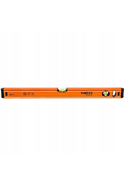 NEO Tools POZIOMNICA POZIOMICA ALUMINIU 60cm 2 LIBELLE 71-062