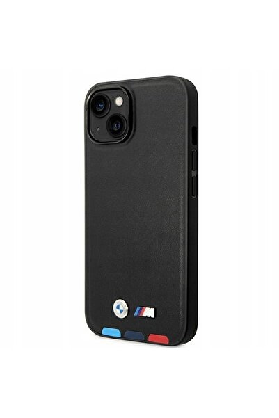 NO BRAND HUSĂ ORIGINALĂ PENTRU IPHONE 14 PLUS PIELE BMW